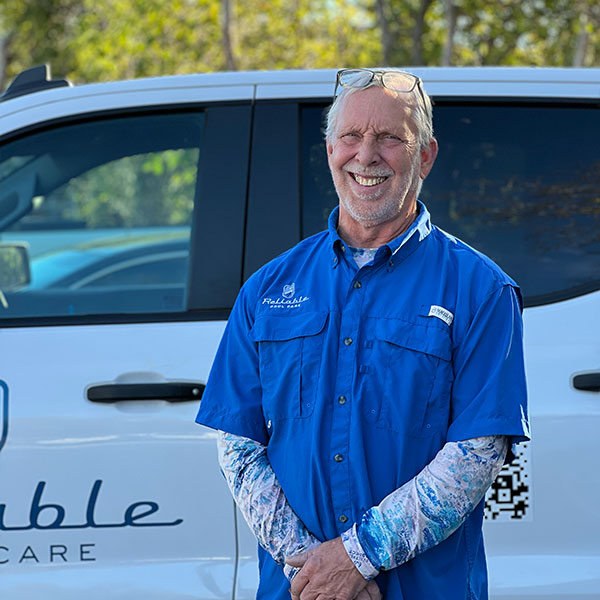 Charlie of reliable pool care